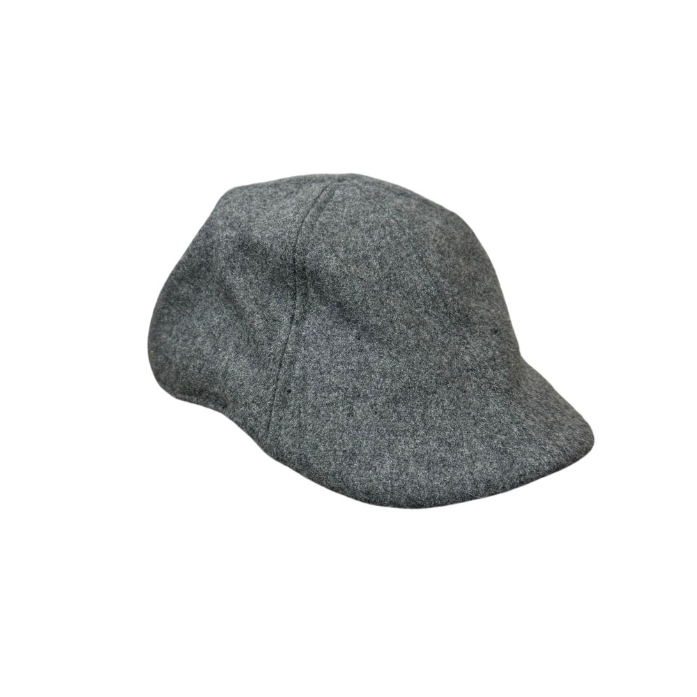 Boston Scally Co Grey Wool Blend Flat Cap XL Shamrock Veritas Aequitas Hat